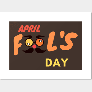 April fools day Posters and Art